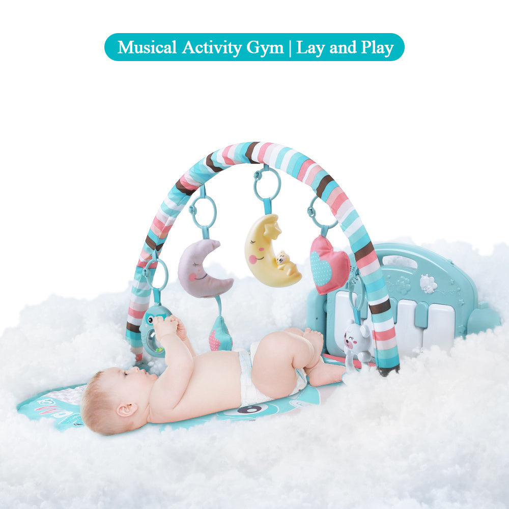 Baby Play Mat With Piano Keyboard Baby Carpet Music Puzzles Mat Educational Rack Toys Infant Crawling Mat Gift For Kids Gym - Little Blossoms Joy