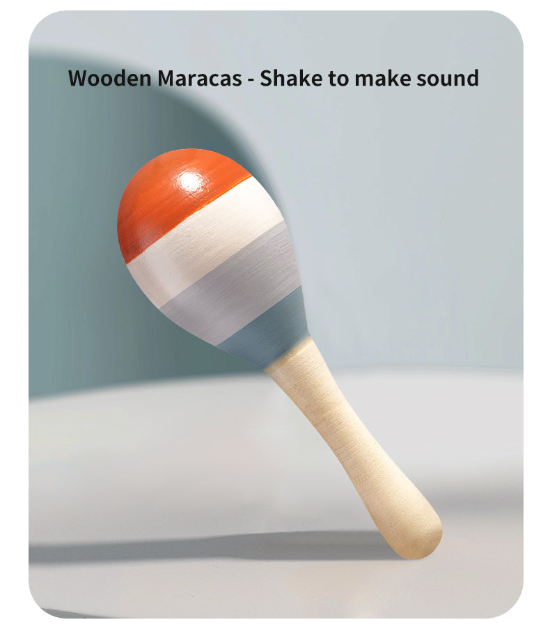 Wooden Musical Instrument Set for Toddlers