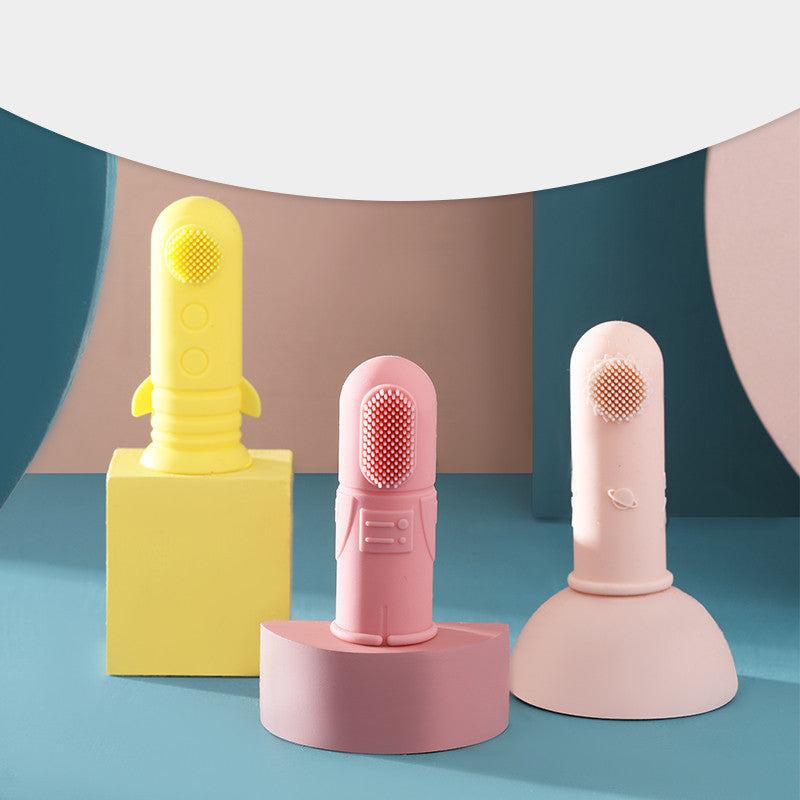 Baby Toothbrush Silicone Finger - Little Blossoms Joy