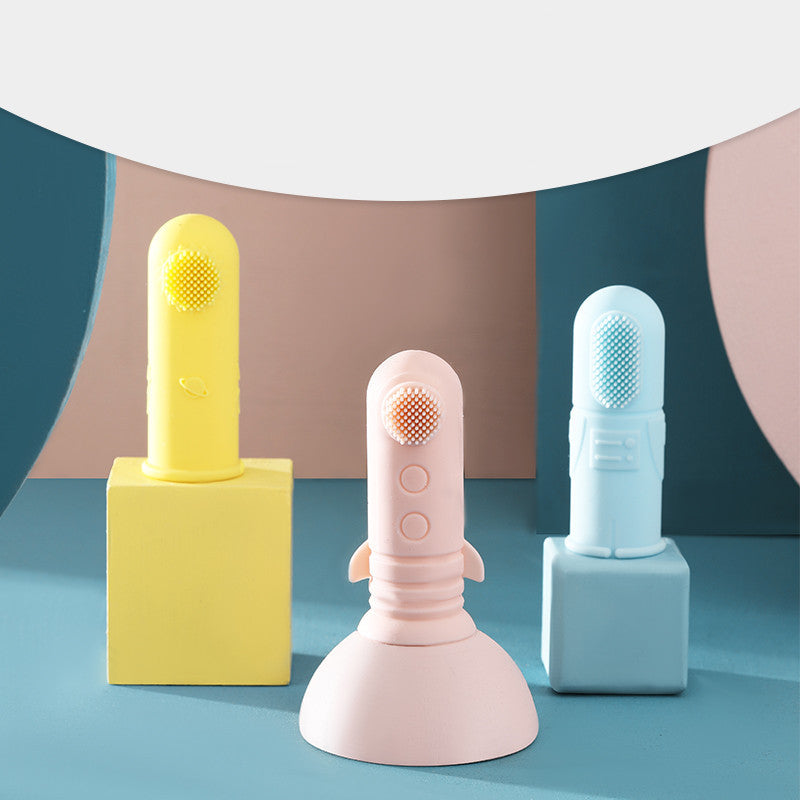 Baby Toothbrush Silicone Finger - Little Blossoms Joy