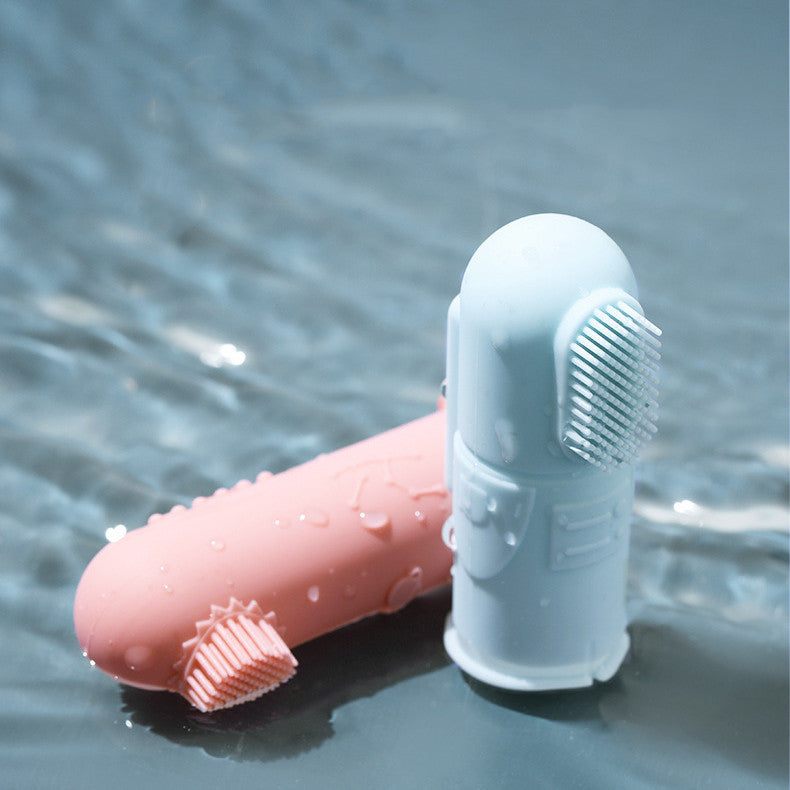 Baby Toothbrush Silicone Finger - Little Blossoms Joy