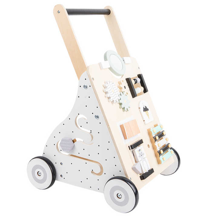 Montessori Infants Toddlers Multi-Functional Walker Wood Children - Little Blossoms Joy