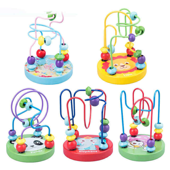 Montessori Figure Stacking, Building Block Puzzles, Clock, Musical Instrument - Little Blossoms Joy